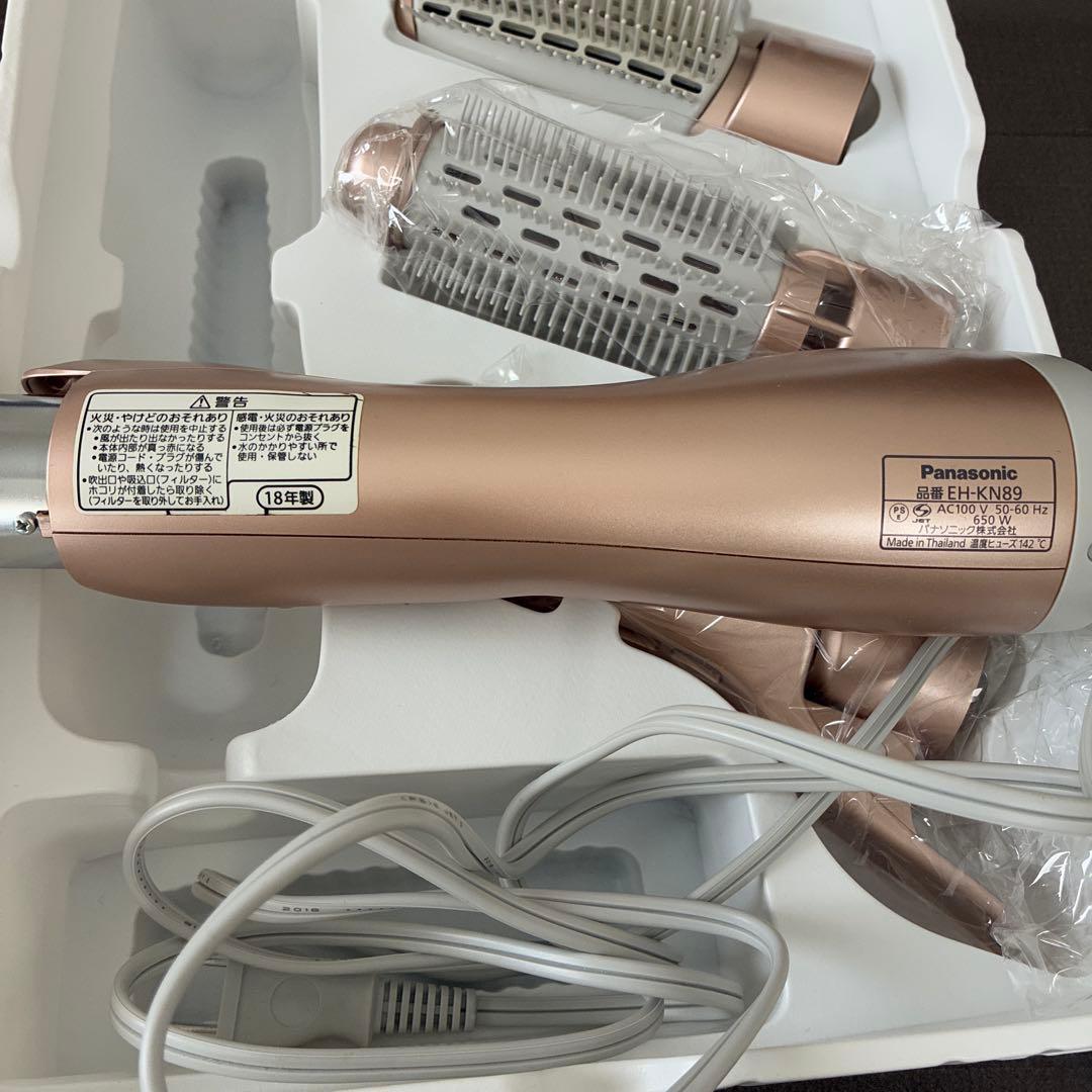 くるくるドライヤー ナノケア ピンクゴールド EH-KN89-PN - メルカリ