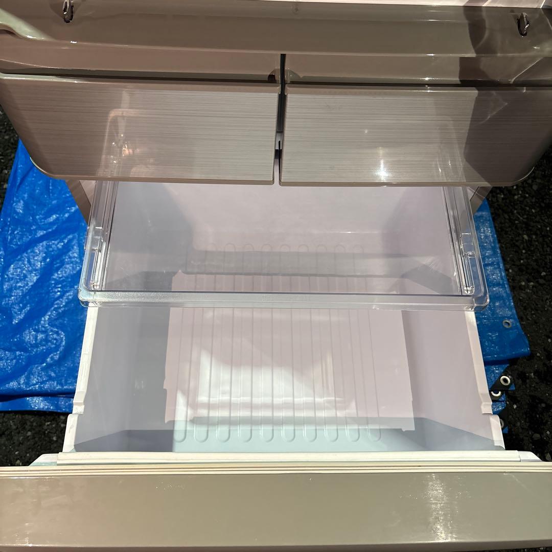 （美品・清掃済）SHARP 冷蔵庫 SJ-W412E-S 2019年製