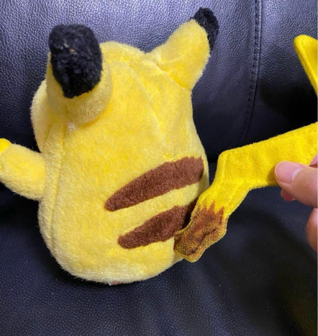 ピカチュウ ぬいぐるみ TOMY 初期 初代 にっこり バンザイポーズ 初期