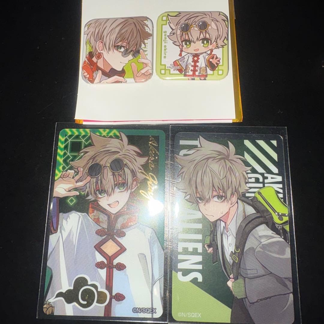 東京エイリアンズ ハオハオショップ スクエア 缶バッジ クリアカード