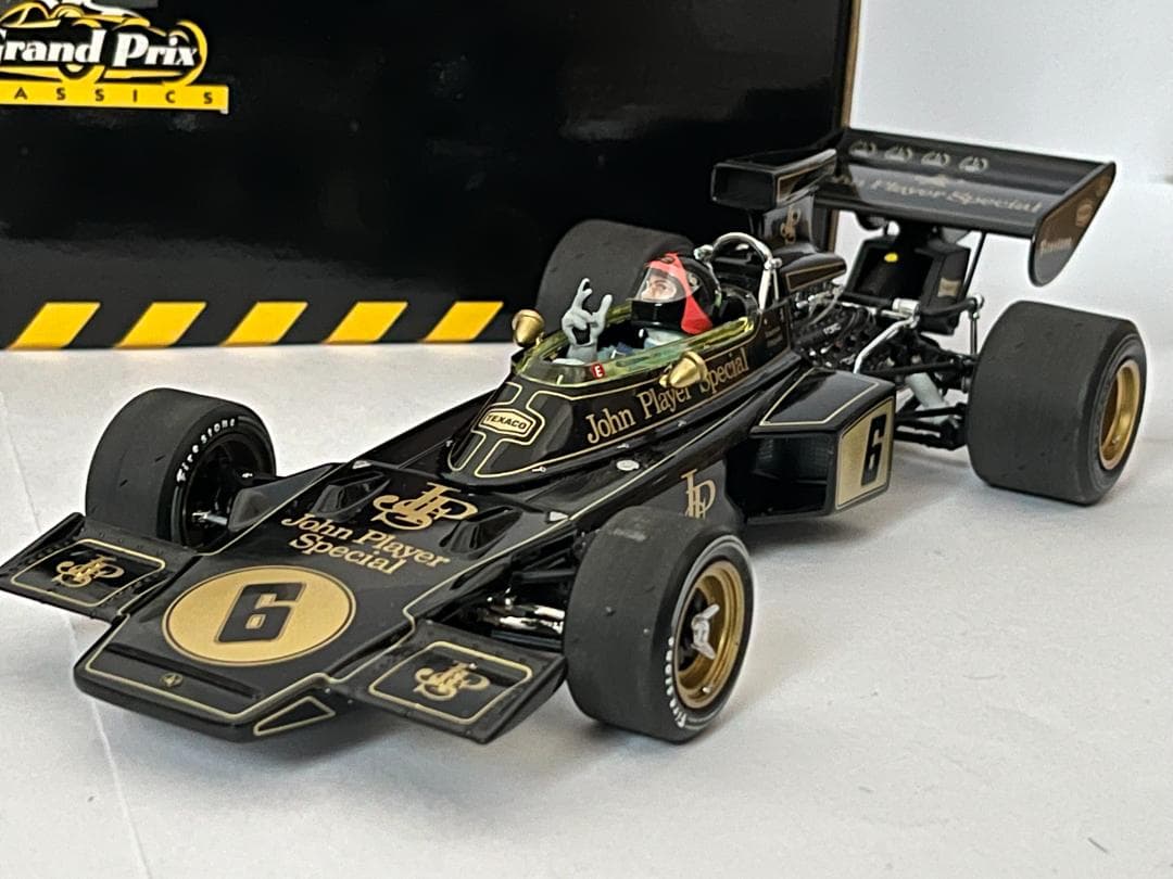 エグゾト 1/18 LOTUS FORD TYPE 72D 1972 #6 箱付