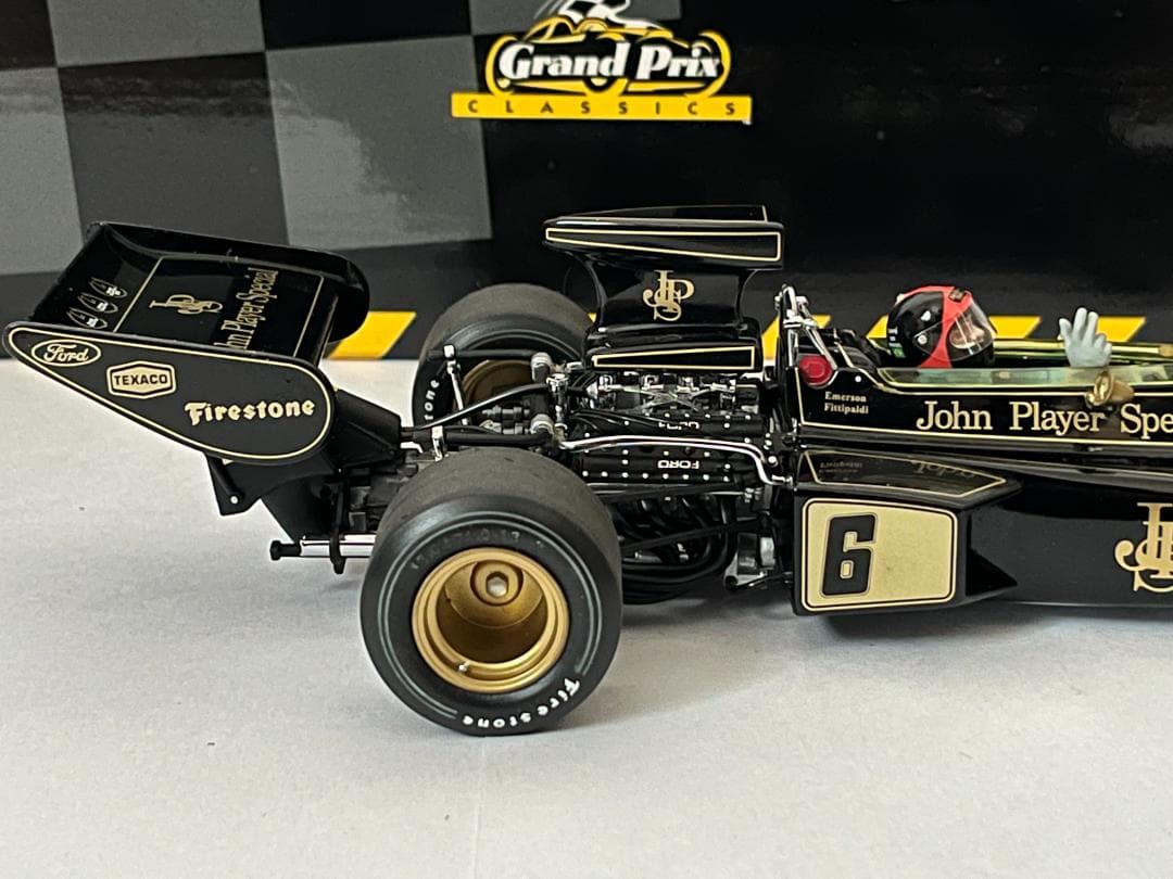 エグゾト 1/18 LOTUS FORD TYPE 72D 1972 #6 箱付