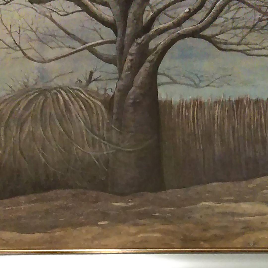 日本画(23)　一本の木