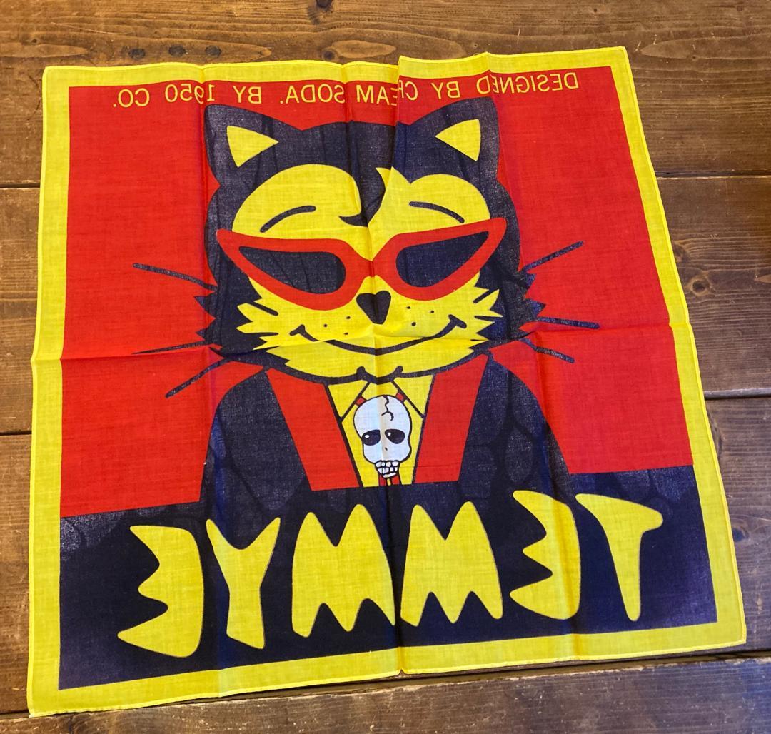 中古 クリームソーダ・ペパーミント バンダナ ５枚セット