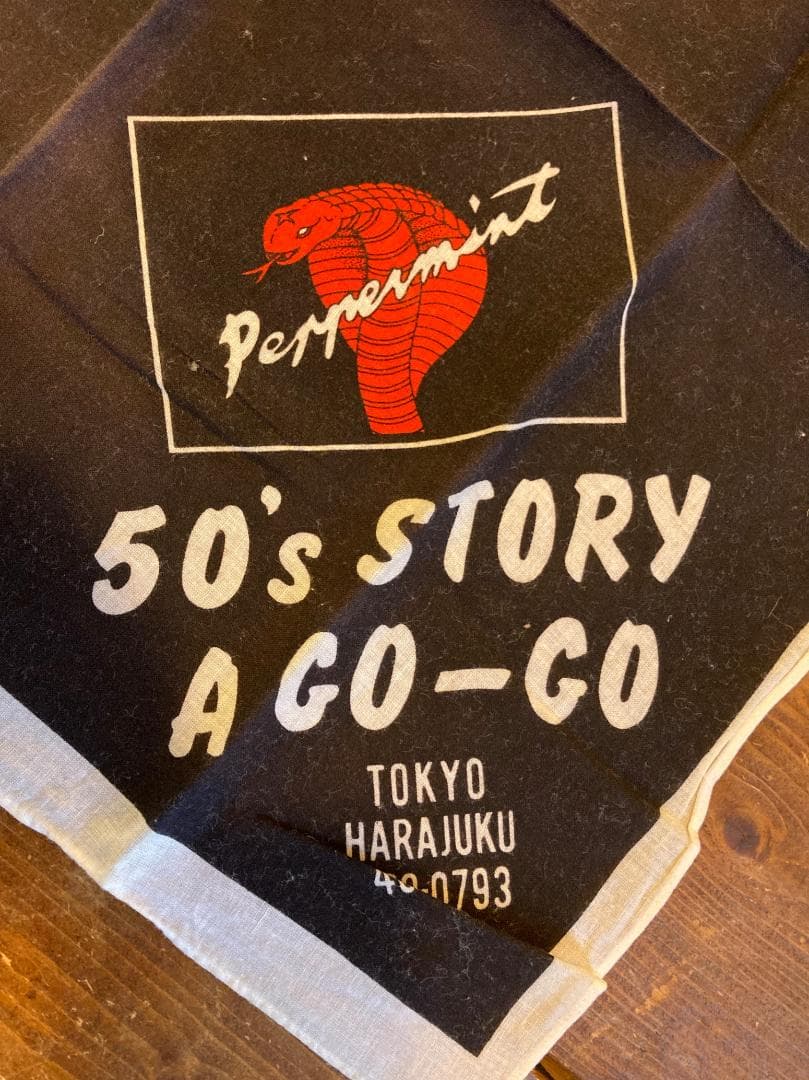 中古 クリームソーダ・ペパーミント バンダナ ５枚セット