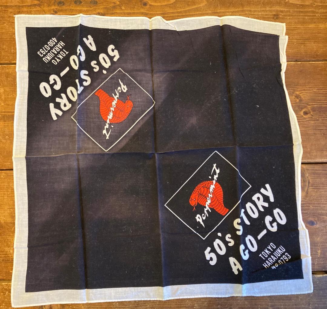 中古 クリームソーダ・ペパーミント バンダナ ５枚セット