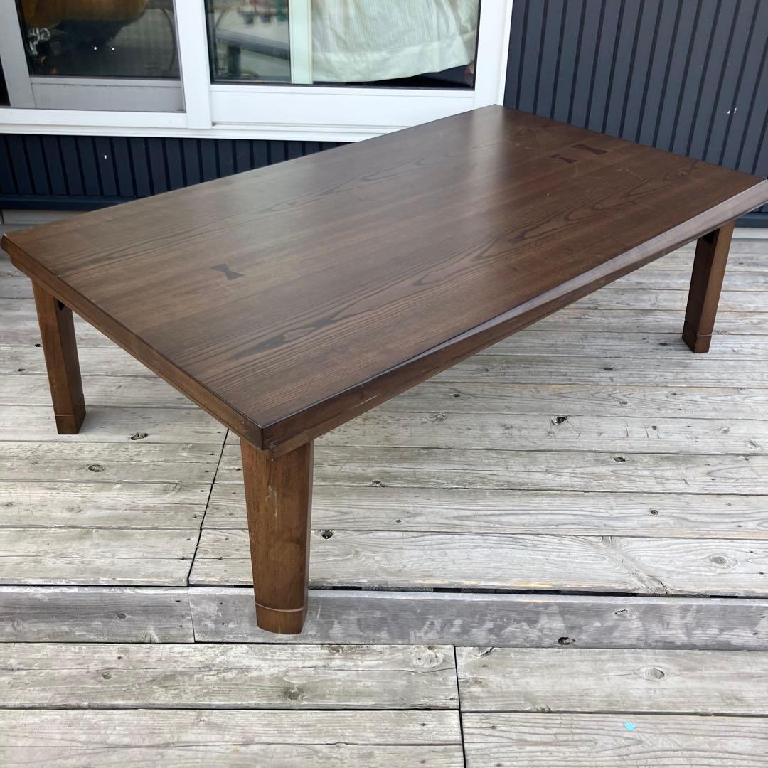 レトロ 協立工芸 木製折りたたみコタツテーブル センターテーブル