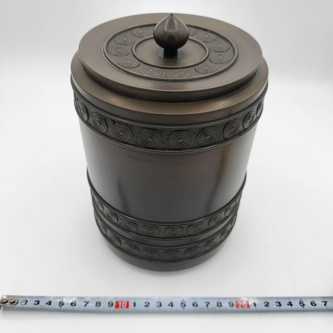 850 擂茶 累座 唐銅皆具 金谷浄雲 茶道 水指 杓立 蓋置 建水 古物