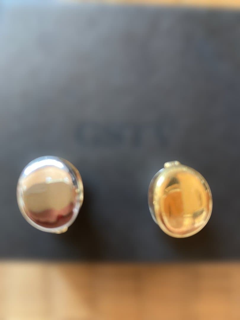 ゆきGSTV ピアリング k18 イヤリング　ゴールド　プラチナ