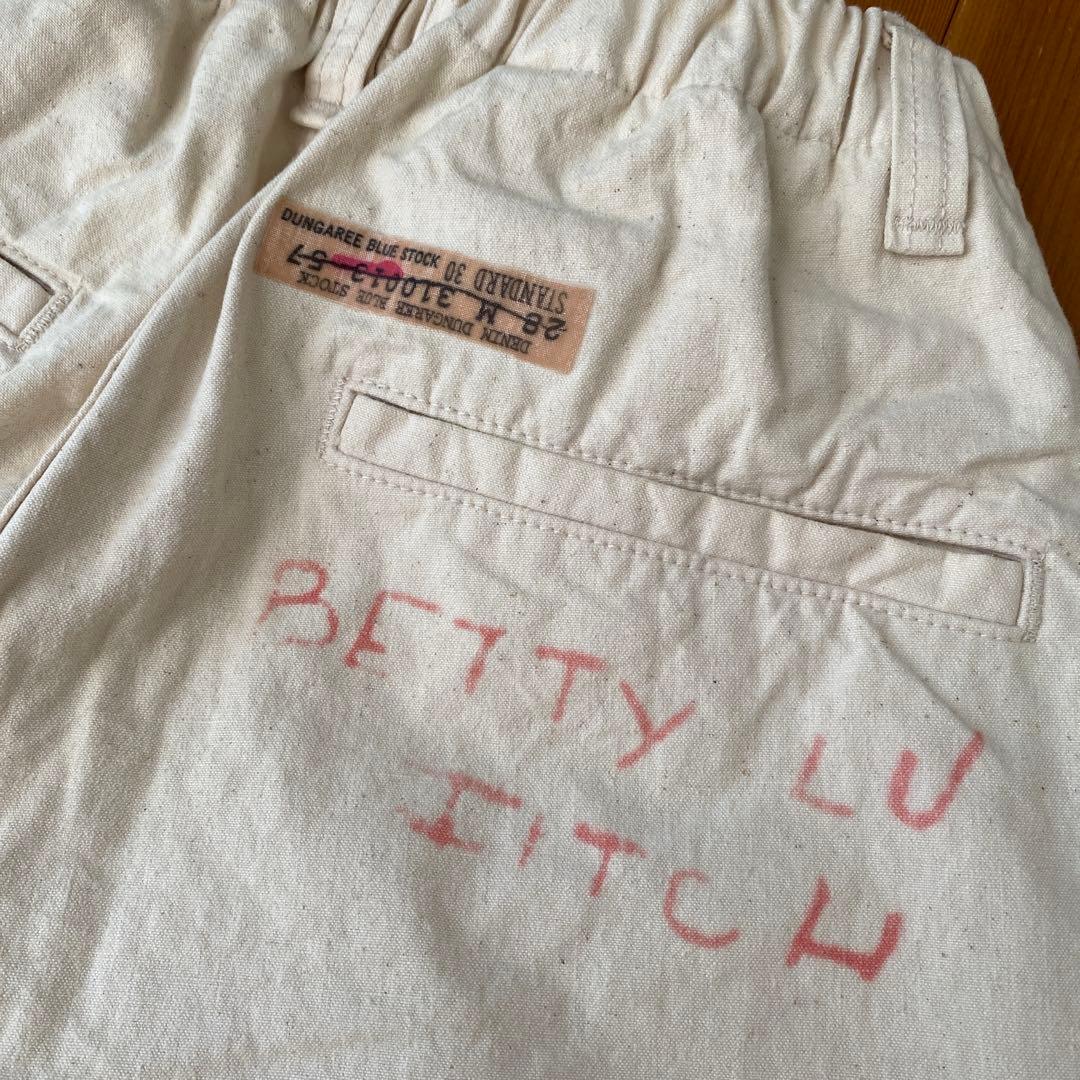 新品】 デニムアンドダンガリー 落書き ペインターパンツ チノパン