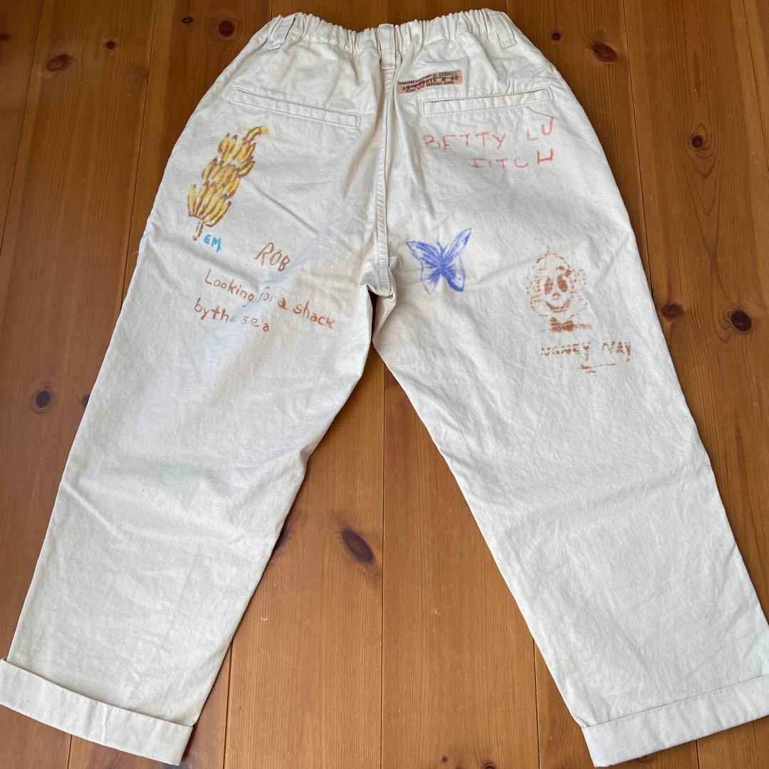 新品】 デニムアンドダンガリー 落書き ペインターパンツ チノパン