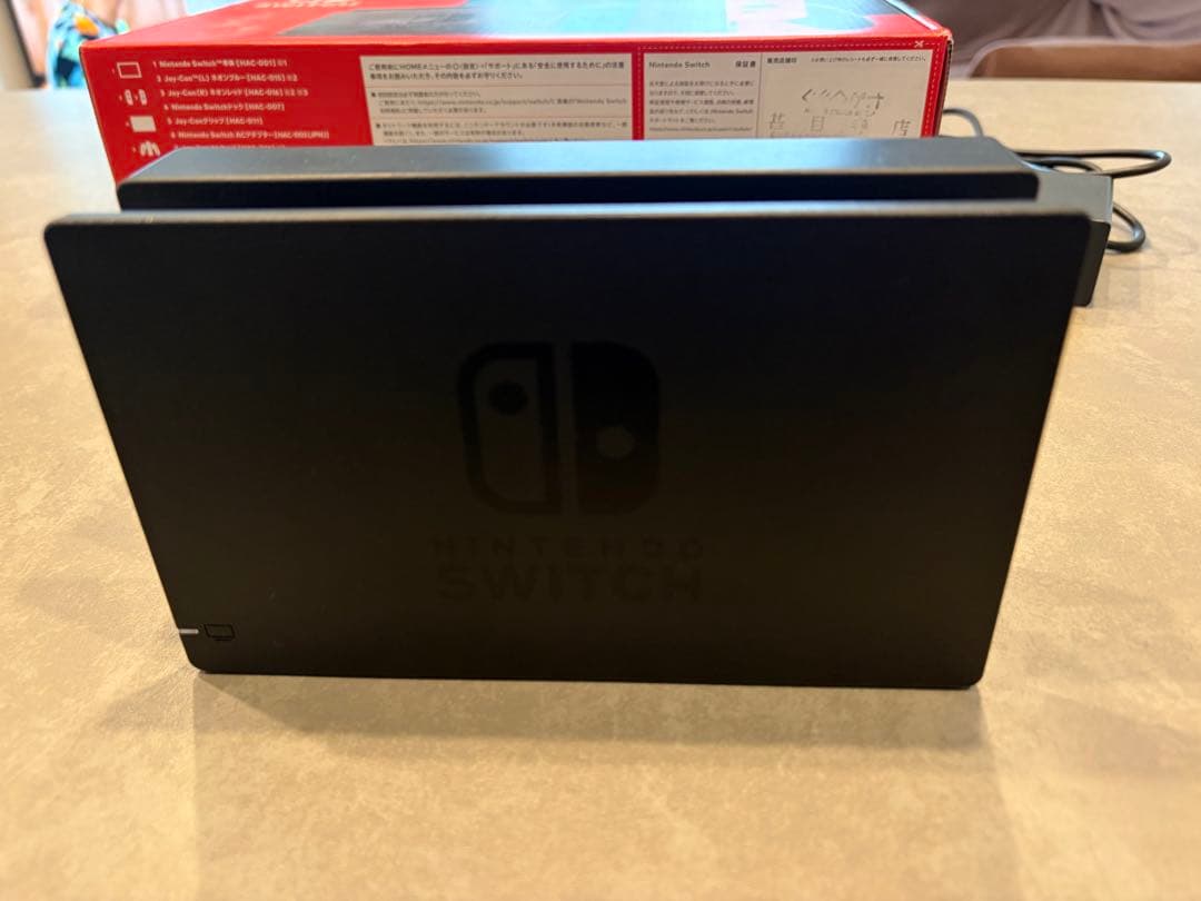 Nintendo Switch 青/赤 本体 + 付属品
