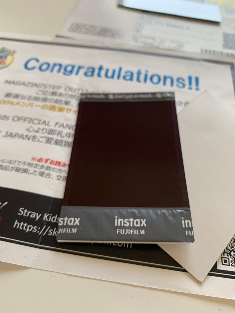 straykids スンミン　ファンクラブ　マガジン　サイン　ポロライド　チェキ