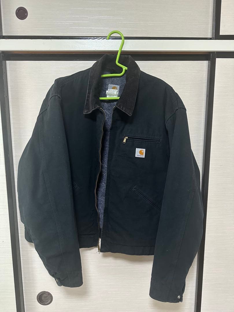 Carhartt デトロイトジャケット 48 ブラック｜Carhartt USA製