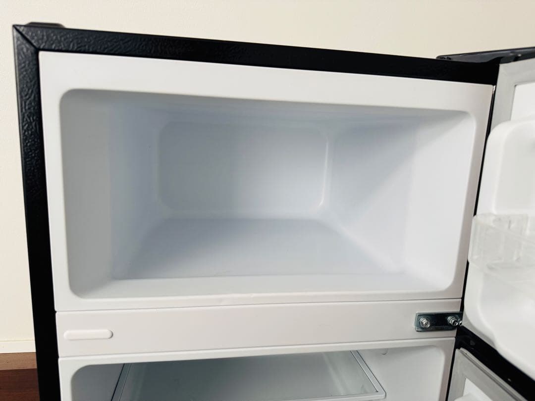 冷凍冷蔵庫 87L 木目調 アイリスオーヤマ