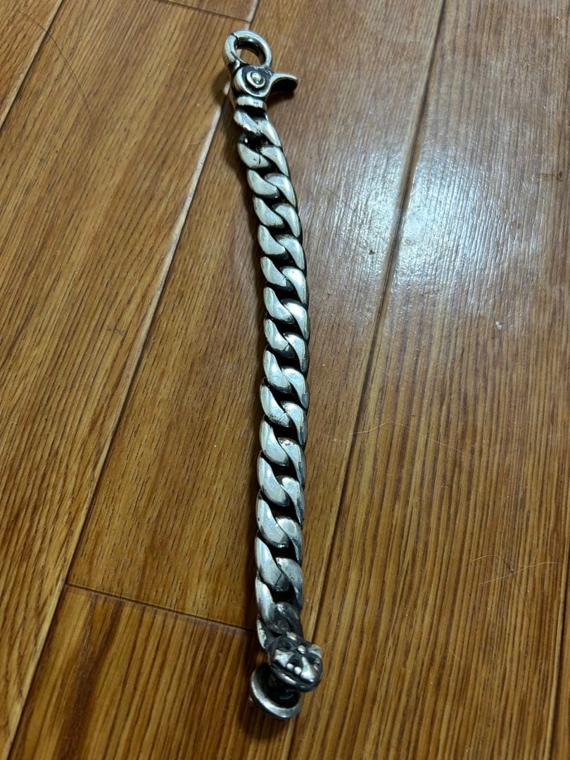 【レア】DEMAGOGUE 182gシルバー ブレスレット