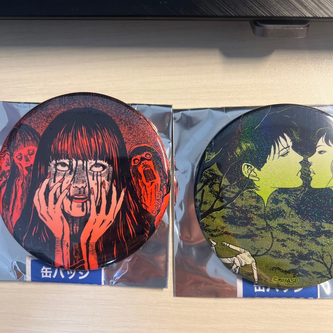 伊藤潤二コレクション首吊り気球& 富江二点セットポップアップ ラメ缶