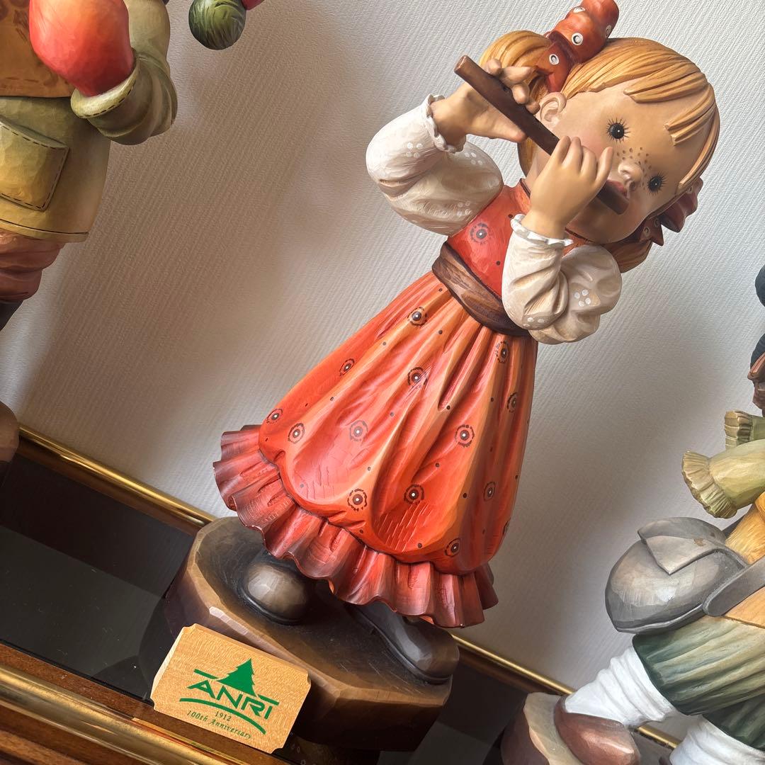 ゆ*あ様 リヤドロ少女とウサギの陶器像 リヤドロ 少女とウサギの