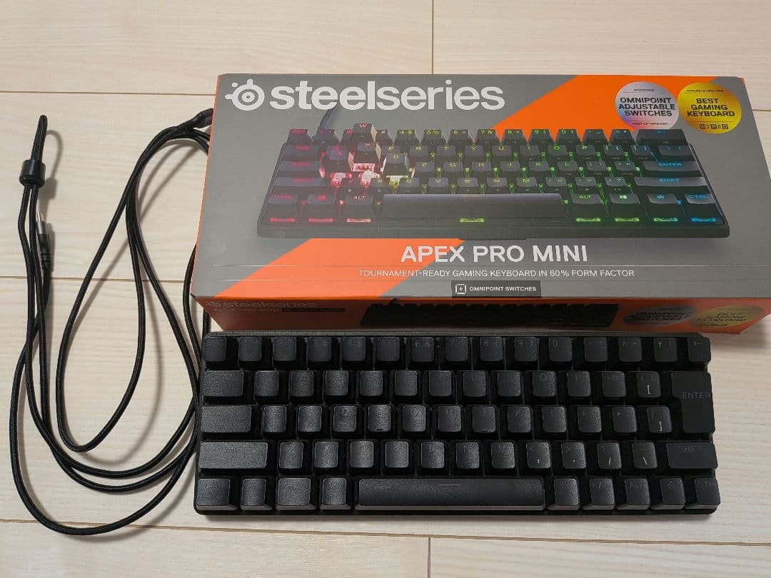 steelseries Apex pro mini　ゲーミングキーボード Amazon.com: SteelSeries Apex Pro Mini HyperMagnetic Gaming