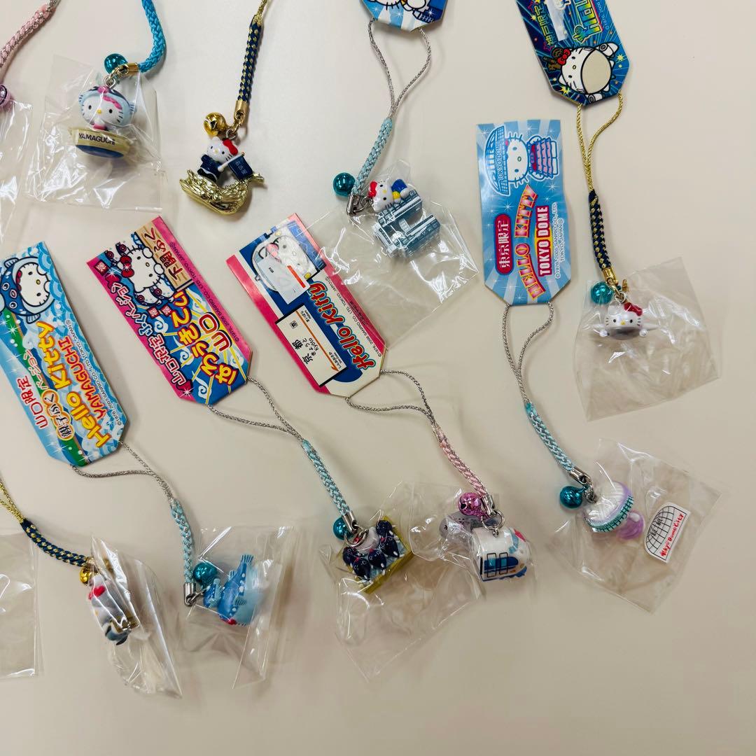 ④ ハローキティ　まとめ売り　ストラップ　ご当地　新品