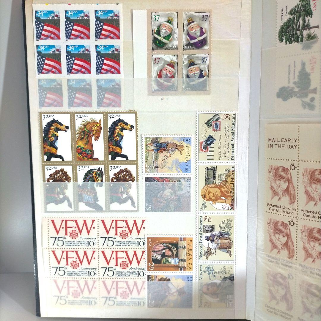 2376 外国切手 アメリカ 切手コレクションまとめ 全て未使用 大量8