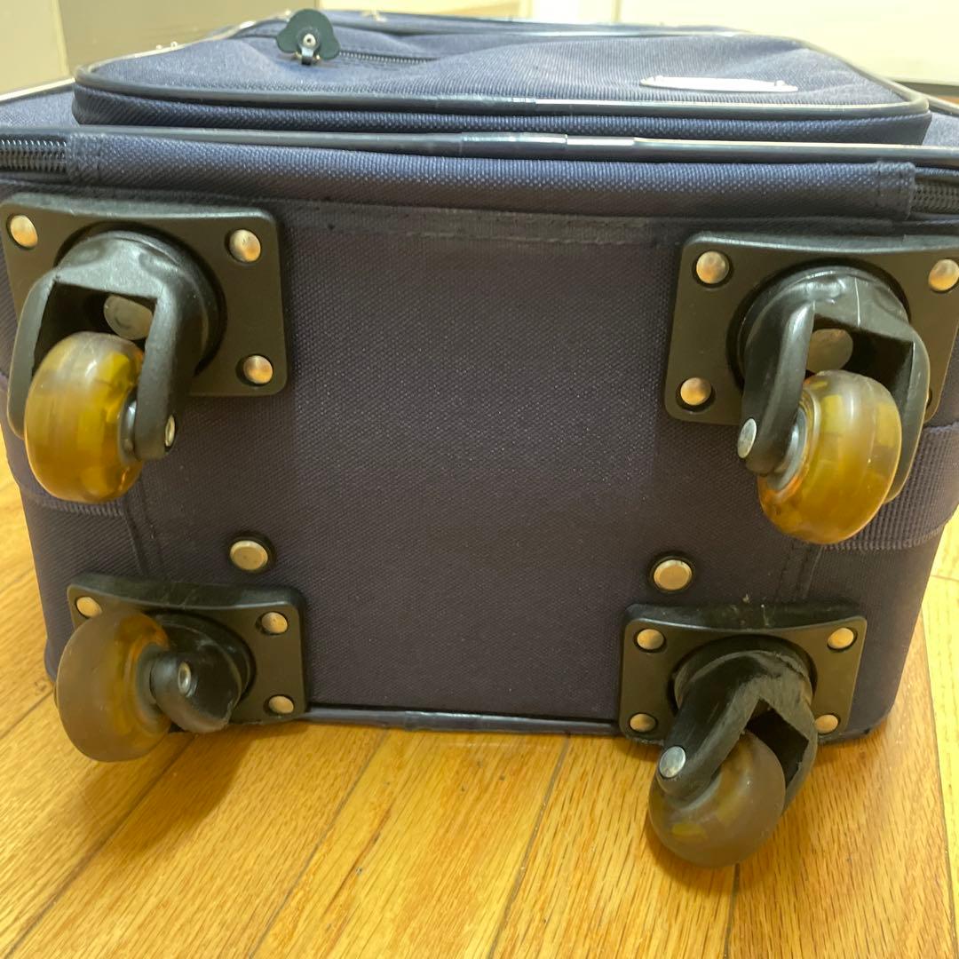 familiar ファミリア 紺色キャリーケース スーツケースの通販