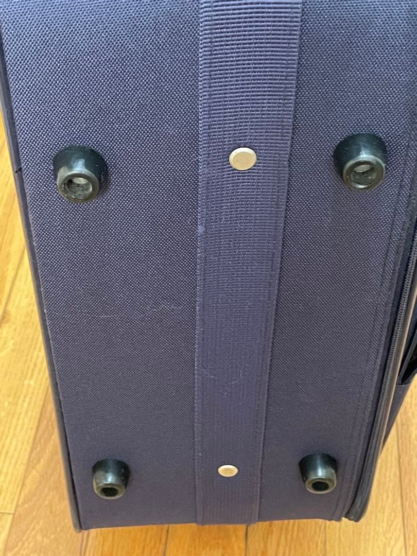 familiar ファミリア 紺色キャリーケース スーツケースの通販