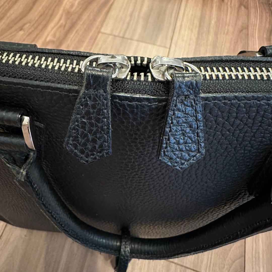 UNITEDARROWSレザーラウンドブリーフケース【定価39600円】