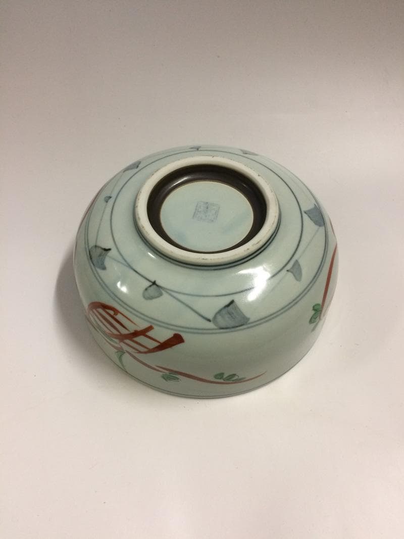 期間限定特価！ ☆未使用品/展示品☆ 九谷焼 盛皿 / ポピー