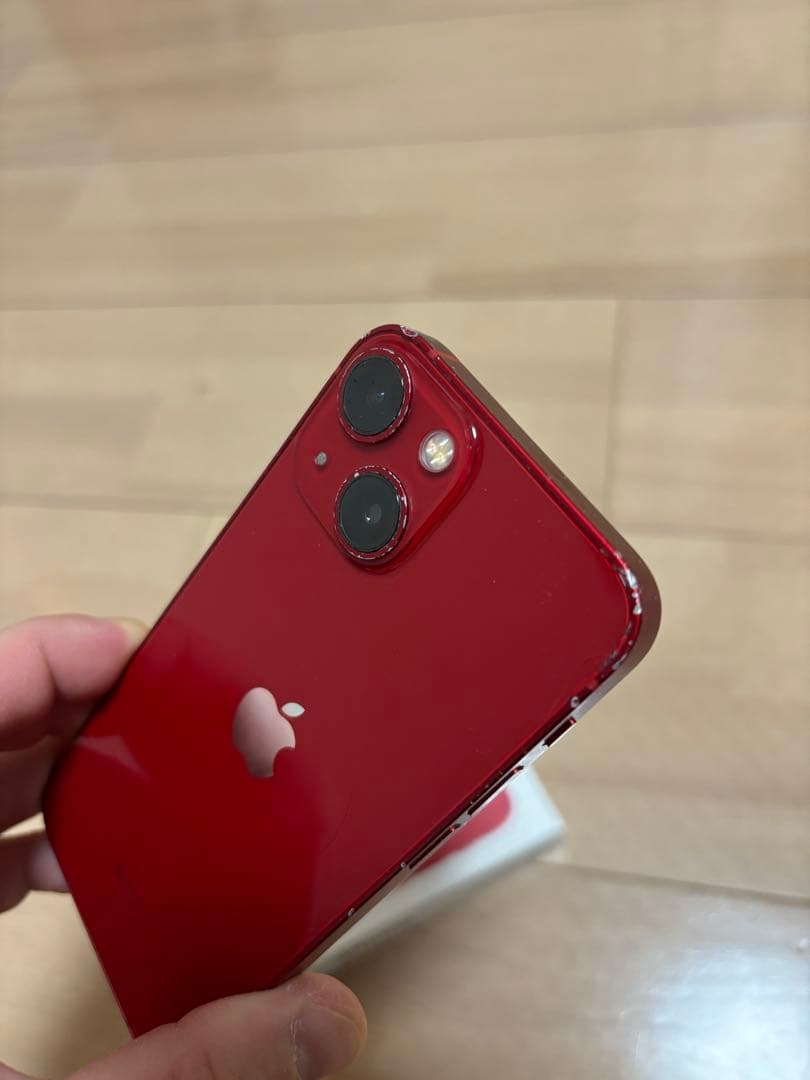 JJ様専用】iPhone 13 mini 赤 レッド 充電ケーブル付き