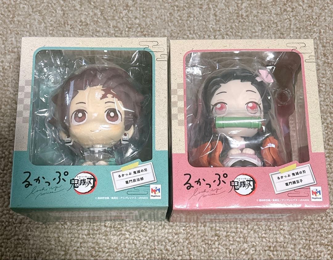 鬼滅の刃 るかっぷ 竈門炭治郎・禰豆子 フィギュアセット