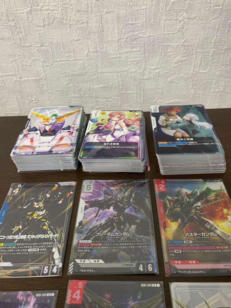 ガンダムカードゲーム まとめ売り + おまけ付き LR パラレル まとめ