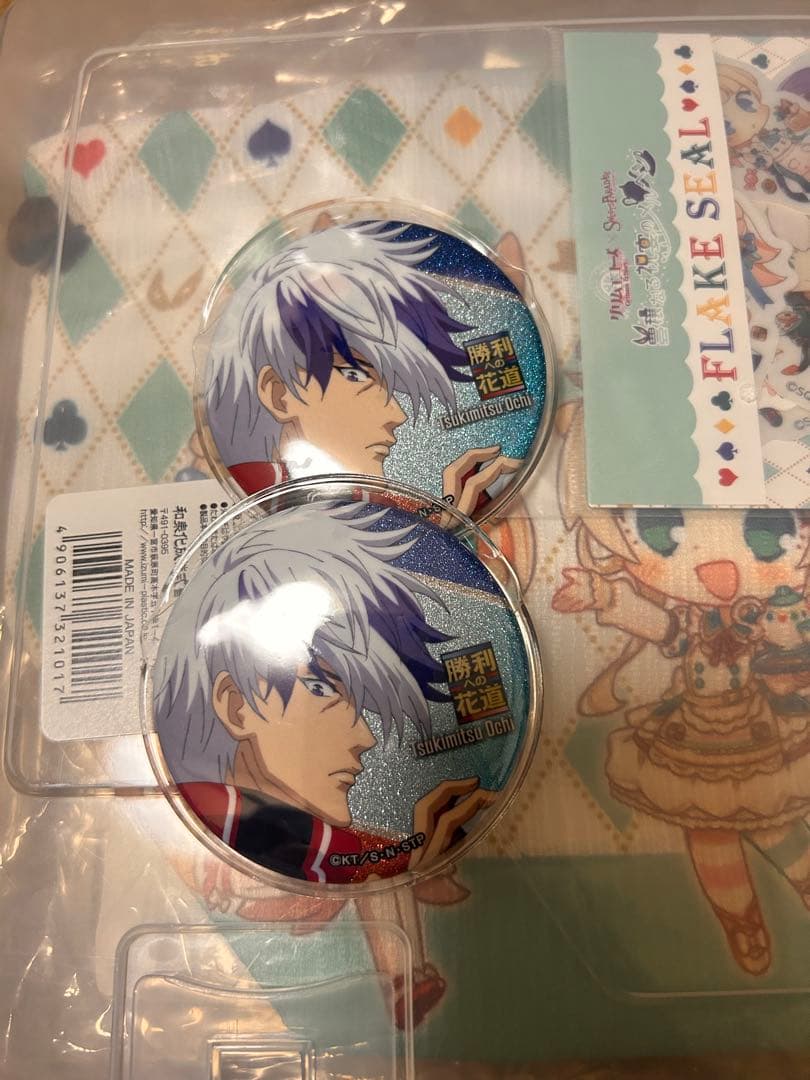 テニプリ FEEL ME シャイニー 缶バッジ 越知月光 - メルカリ