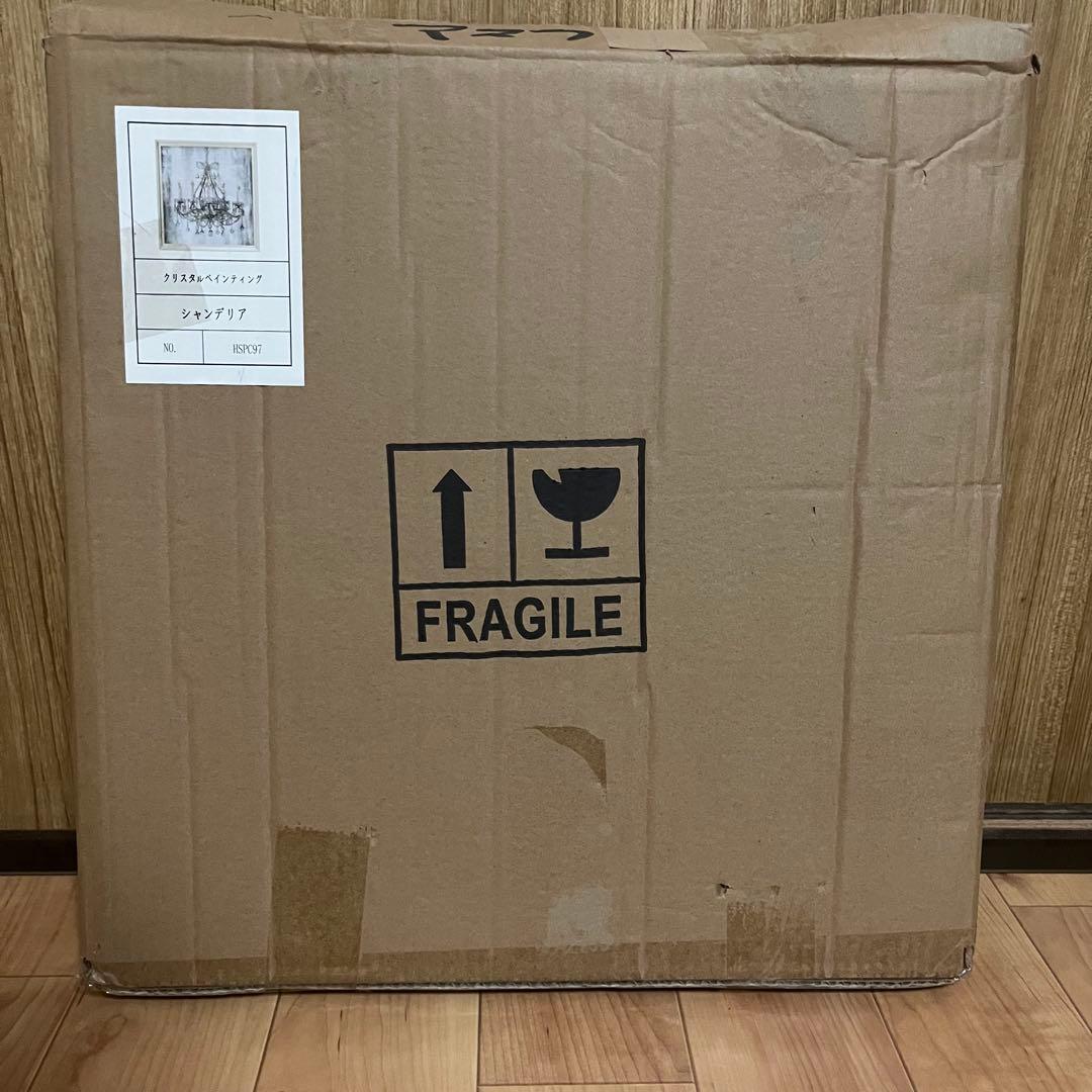 シャンデリア　クリスタルアート（クリスタルピクチャー）