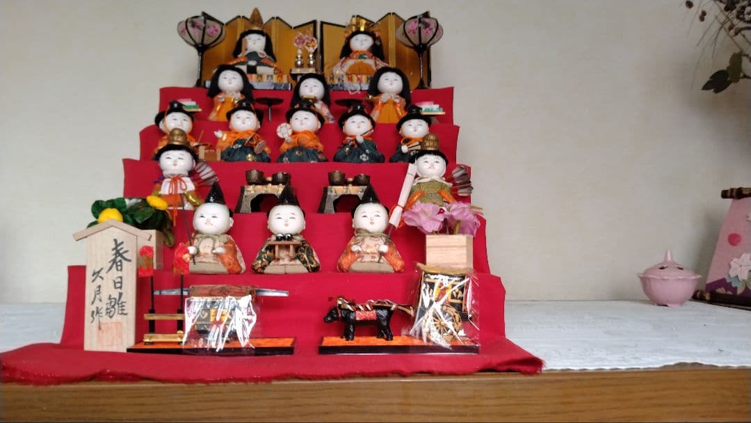 ゆ*ご様 ミニミニ雛人形セット
