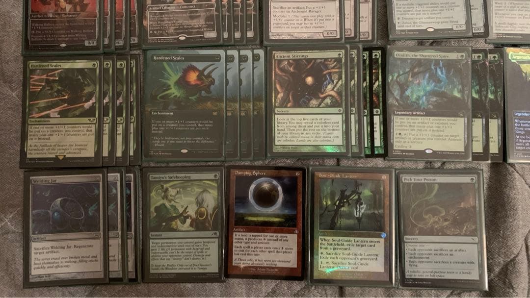 MTG 鱗親和 フルfoil デッキパーツ - メルカリ