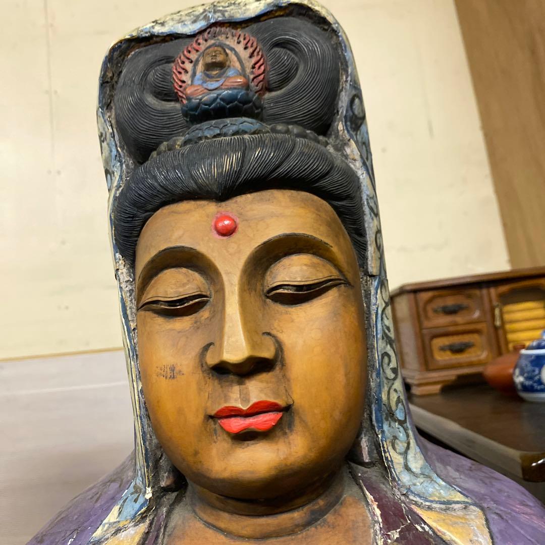 観音？仏像？骨董品、仏教、古美術、茶道具、茶器 購入 観音？仏像