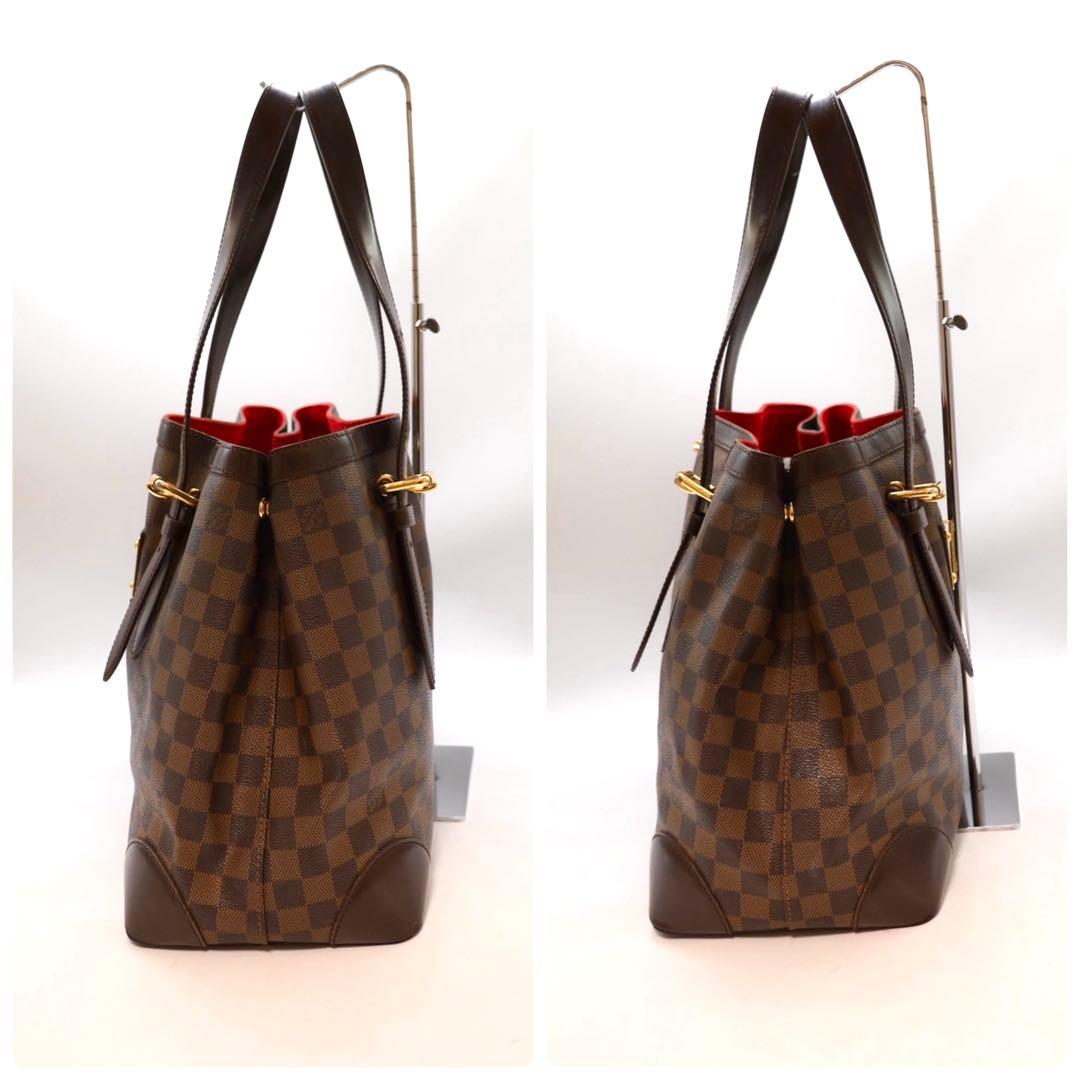 【超美品】　ルイヴィトン　ダミエ　エベヌ　ハムステッドMM トートバッグ