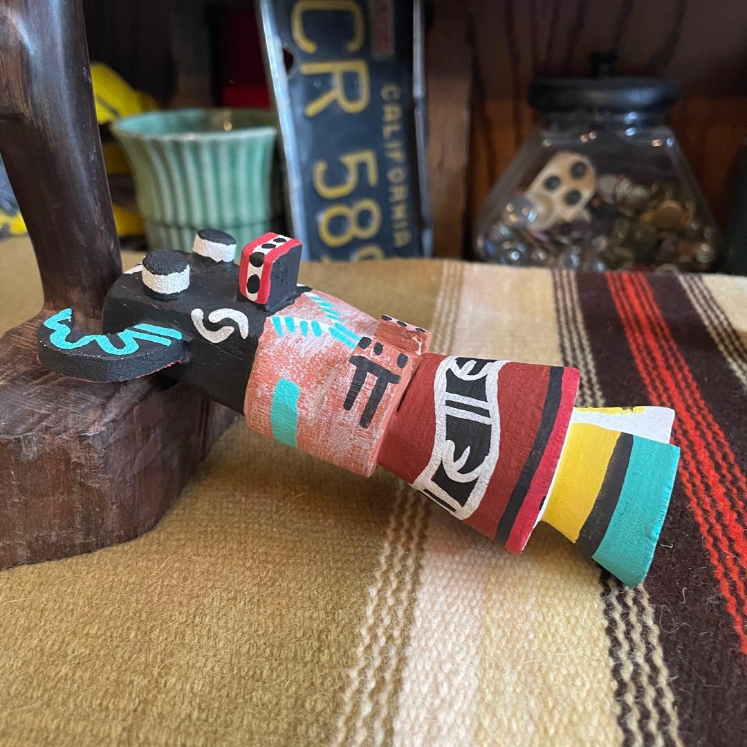 希少品！70's〜カチナドール人形 ネイティブアメリカン USA