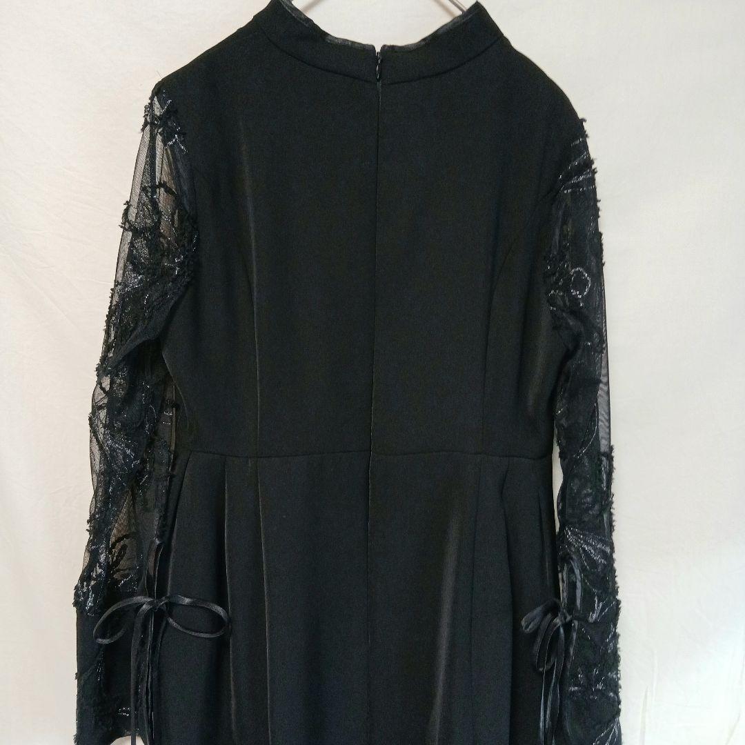 【美品】niana レース ワンピース ドレス 結婚式 お呼ばれ 低身長さん