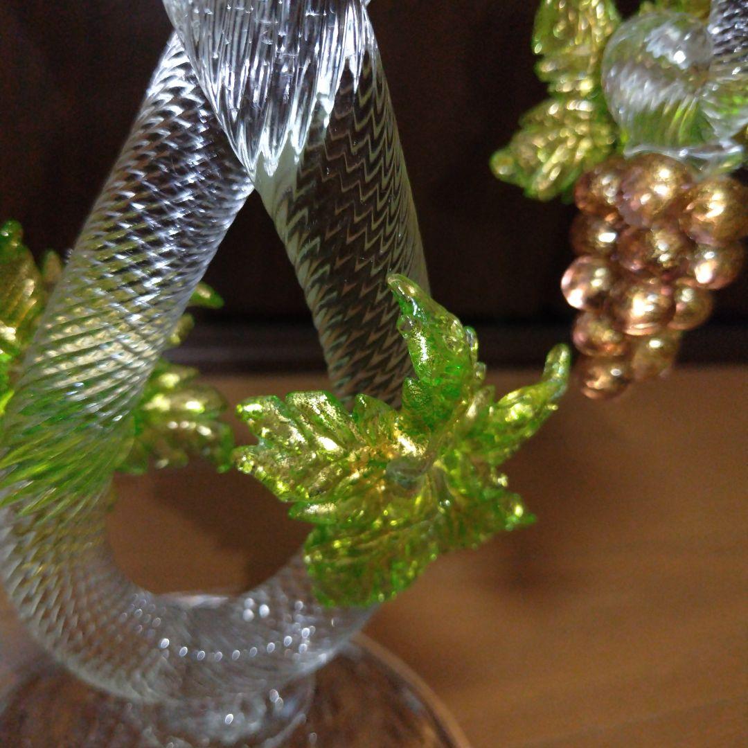 超高級13万以上ムラーノ ベネチアングラス美術品 大型キャンドル