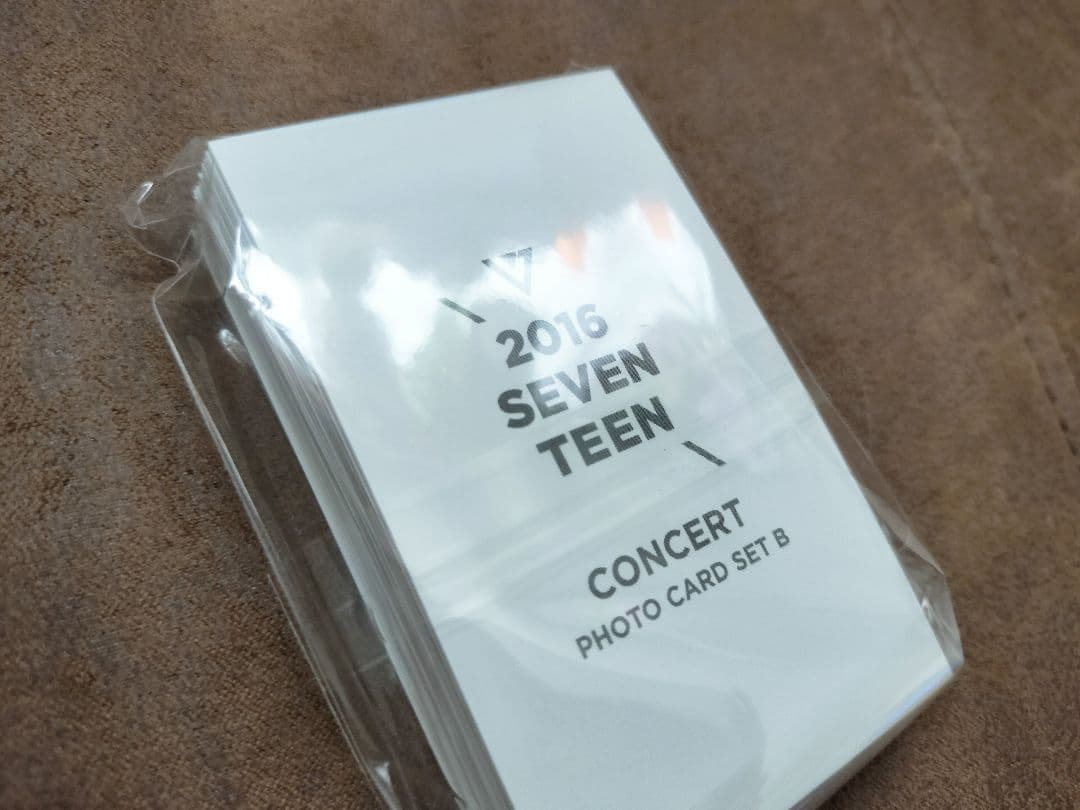 2016 LIKE SEVENTEEN Shining Diamond CONCERT OFFICIAL Photocard All