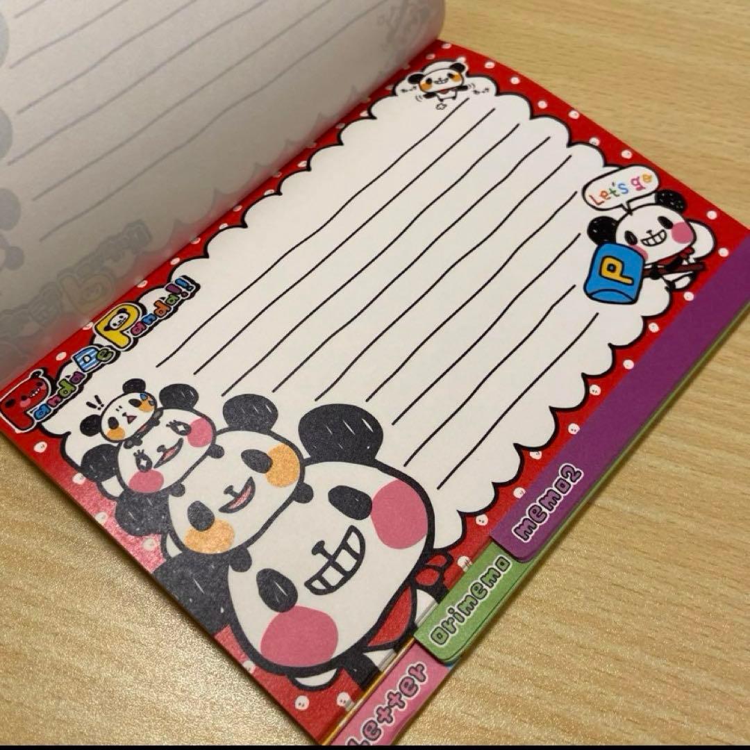 平成レトロ Panda De Panda パンダ メモ帳 懐かしい - メルカリ