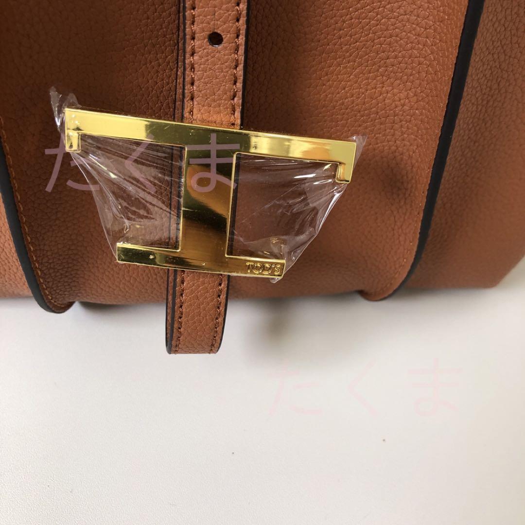 TOD'S トッズ ブラウン ショルダーバッグ