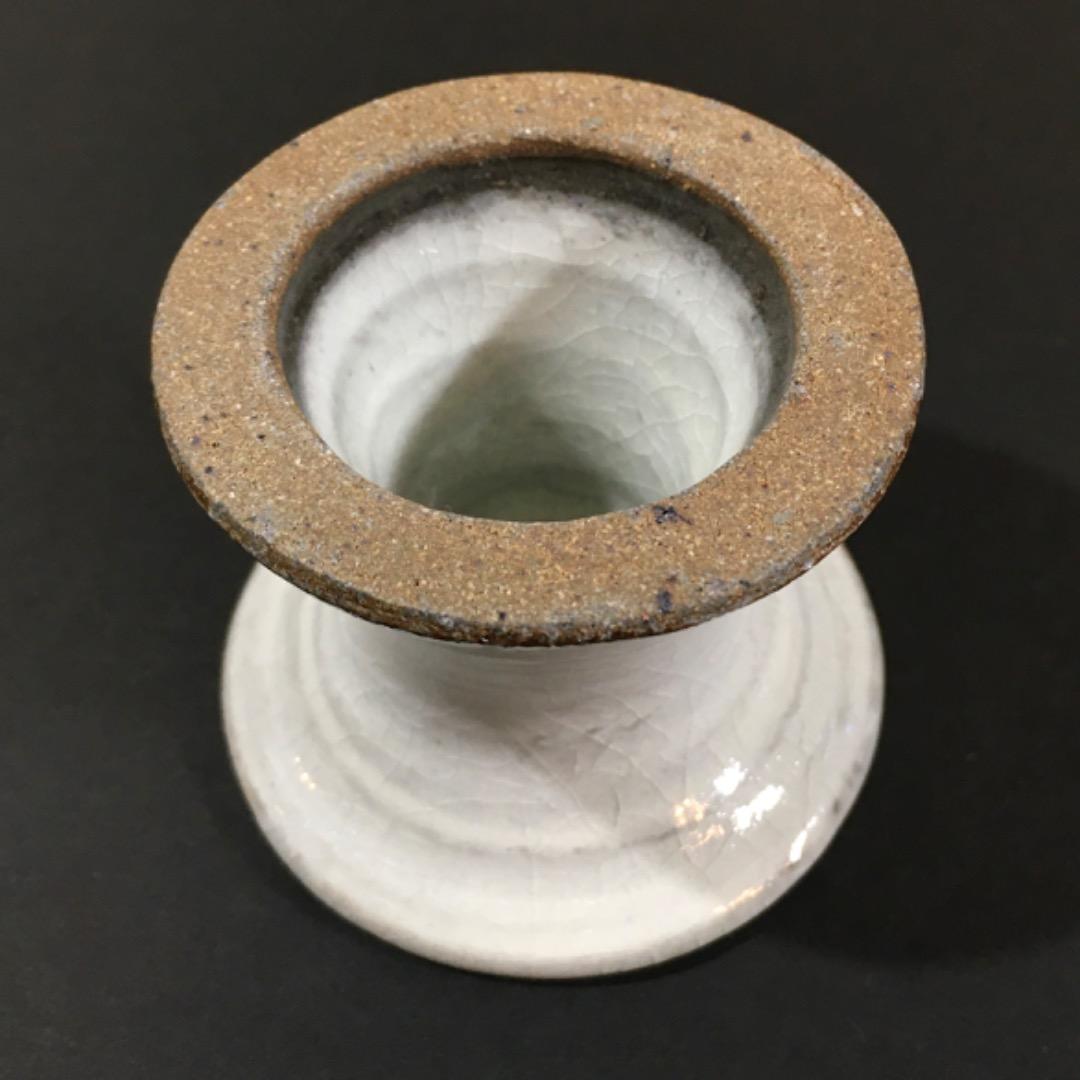 茶道具 十三代中里太郎右衛門窯 唐津三島 蓋置 共箱