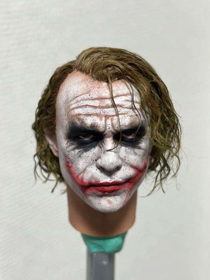 1/6 カスタム植毛ヘッド 『ダークナイト』ジョーカー 留置所Ver.