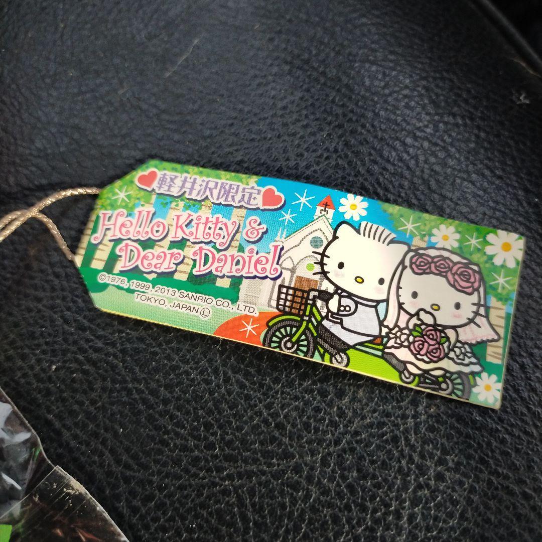 【未使用】ご当地キティ & ダニエル 軽井沢限定ウエディング 根付キティ 激レア