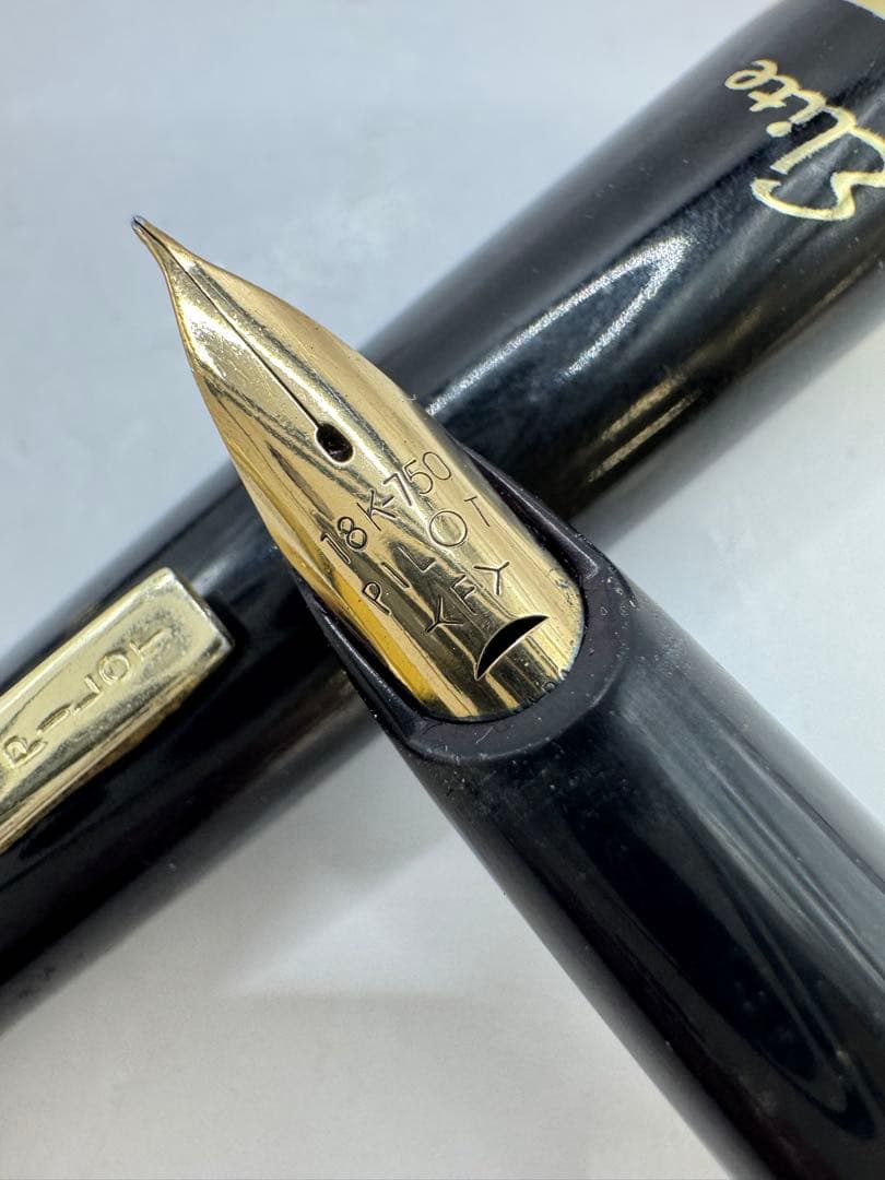 PILOT エリート万年筆 ペン先18K-750 F パイロット elite - メルカリ
