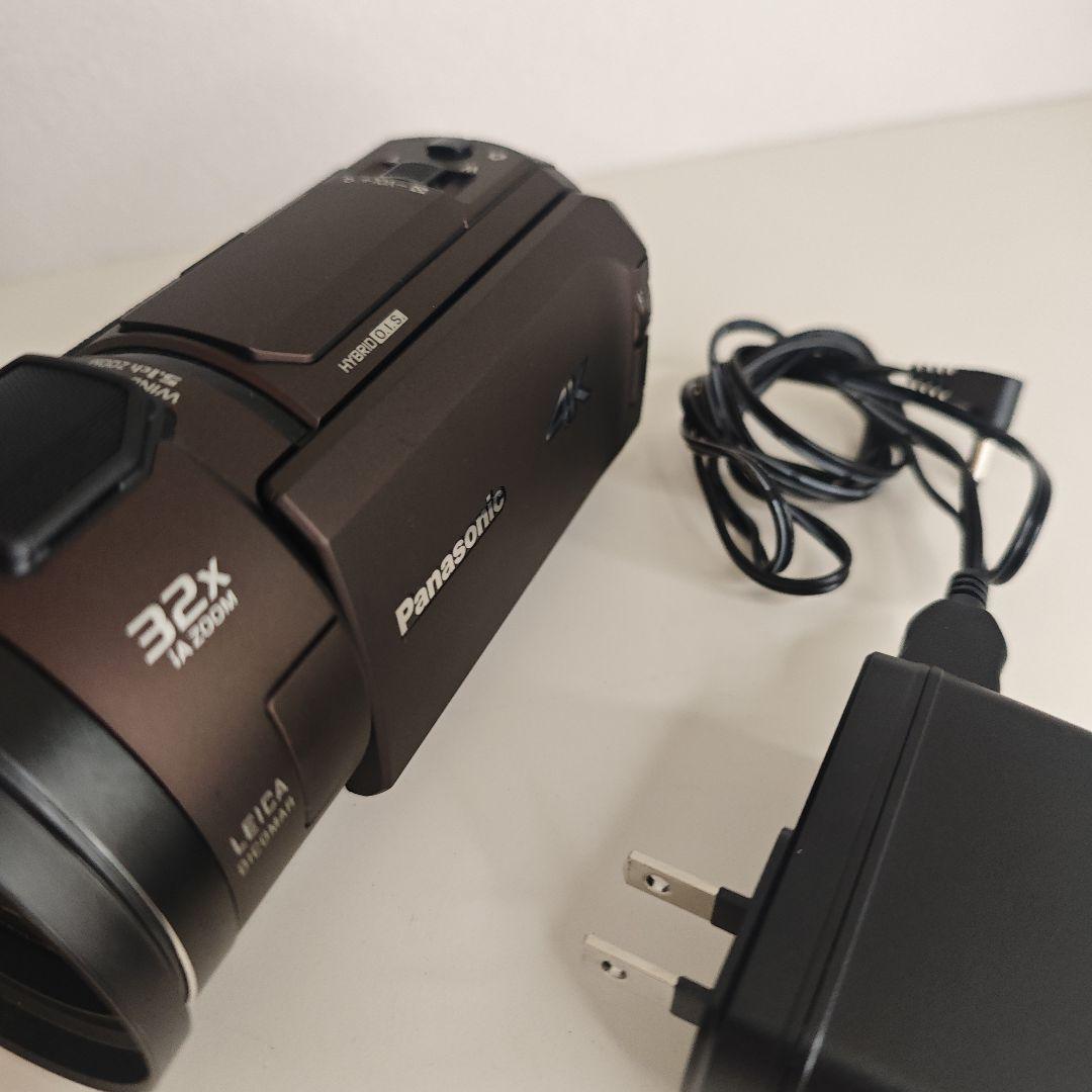 新品同様 Panasonic パナソニック 4K ビデオカメラ HC-WX2M