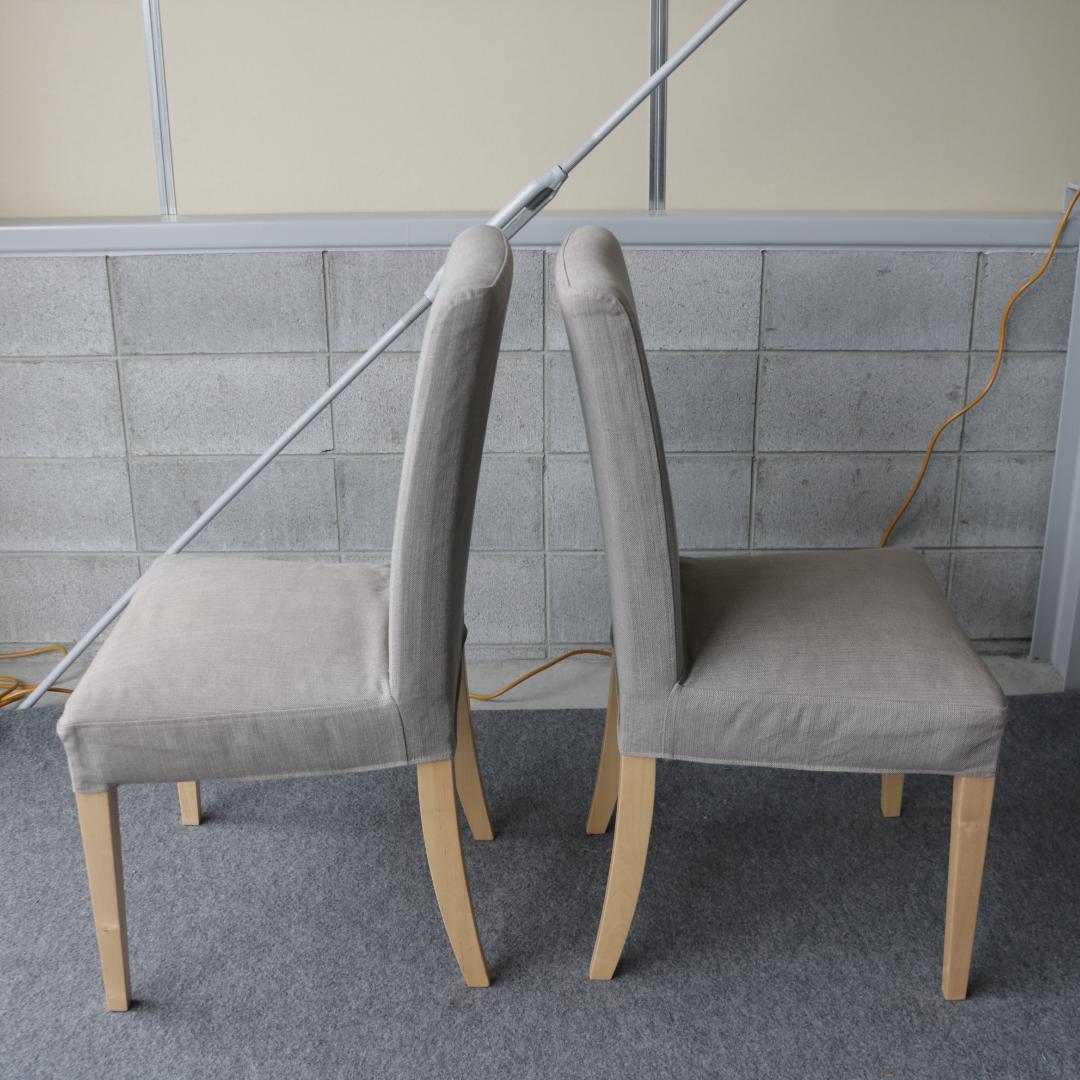 イケア エーケダーレン ヘンリクスダール ダイニングセット 伸長式テーブル